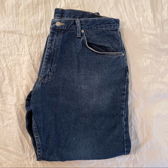 Men’s Wranglers 36x29. Note condition of bottom hem - Picture 6 of 7